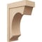 Ekena Millwork 11"W x 22"D x 33"H Classic Emerson Rough Cedar Woodgrain TimberThane Corbel, Primed Tan CORUR11X22X33EMRRCPR - alternate 1